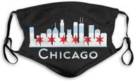 chicago skyline pollution washable adjustable logo