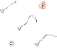 sllaiss swarovski zirconia piercings hypoallergenic logo