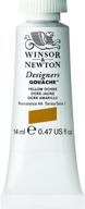 желтая гуашь winsor newton designers gouache yellow логотип