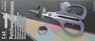kai 3120 serrated blade patchwork scissor - 4.75 inch logo