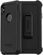 📱 top-rated otterbox defender series screenless edition case for iphone xs max - sleek black design logo