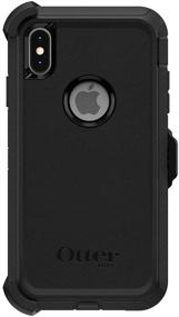 img 2 attached to 📱 Чехол OtterBox DEFENDER SERIES SCREENLESS EDITION лучшего качества для iPhone Xs Max - изящный черный дизайн