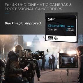 img 3 attached to Высокопроизводительная память CFast2.0 CinemaPro CFX310 объемом 256 ГБ - скорость чтения 530 МБ/с - для Blackmagic URSA Mini, Canon XC10/1D X Mark II и другихуреприпустимый, Канон XC10/1D X Mark II и другое.