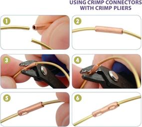 img 3 attached to Соединители Artistic Wire Large Crimp