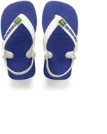 👟 морско-синие туфли havaianas для малышей: качественная обувь для вашего малыша логотип