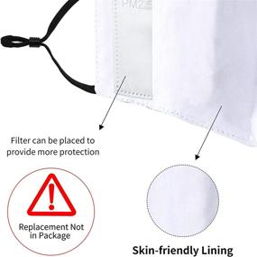 img 2 attached to 🌬️ Adjustable Reusable Washable Filter - Enhanced Breathability