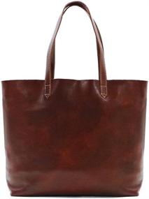 img 4 attached to 👜 Floto Piazza Women's Handbags Wallets and Totes in Genuine Calfskin Leather