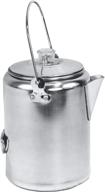 texsport aluminum 9 cup percolator coffee maker: essential outdoor camping gear логотип