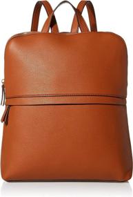 img 4 attached to 🎒 Cognac Women's Backpack by Amazon Essentials