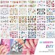 butterfly stickers transfer colorful decoration logo