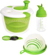 piece salad maker vegetable dressing logo