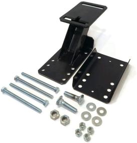 img 1 attached to 🔧 The ROP Shop (Set of 2) Spare Tire Wheel Carrier Kits with Hardware for Trailers with 6 &amp; 8 Lug Wheels