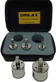 img 1 attached to 🔍 DrilaxTM Diamond Drill Bit Cutting Tools for Hole Saws & Accessories - Optimize Your Search!