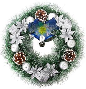 img 4 attached to THTMS Christmas Wreaths Holiday Decorations