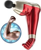 💪 canheal arm-bionic percussion muscle massage gun - upgraded version with 8 head attachments and 6 speeds - ideal for athletes' back and shoulder muscle soreness recovery logo