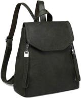 👜 kasqo elegant leather rucksack handbags & wallets for women logo
