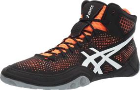 img 1 attached to Black 🔲 ASICS Gable Wrestling Shoes