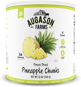 img 4 attached to 🍍 12 oz No. 10 Can of Augason Farms Freeze Dried Pineapple Chunks for Improved SEO