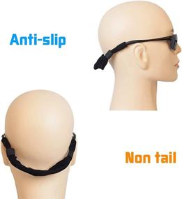 img 1 attached to Premium Sunglasses Glasses Retainers Anti Slip