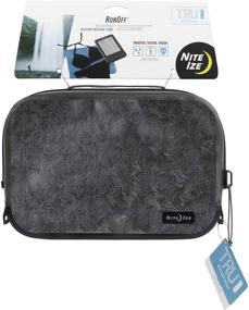 img 4 attached to 🧳 Nite Ize RunOff Waterproof Packing Cubes - IP67 Waterproof Travel Bag with Compression, Charcoal - Dry Bag