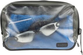 img 1 attached to 🧳 Nite Ize RunOff Waterproof Packing Cubes - IP67 Waterproof Travel Bag with Compression, Charcoal - Dry Bag