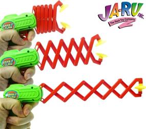 img 2 attached to 🤖 JA-RU Robot Arm Claw Grabber Toy (1 Assorted Unit) - 12 Inches Long. Pick Stick. Grabber Toy for Kids. Ideal Party Pack Favors Tool. Includes 1 Bouncy Ball Item #5614-1p