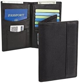 img 3 attached to 🔒 Ultimate RFID Blocking Men's Travel Accessories in Sleek Black - Travelon