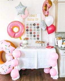 img 1 attached to Balloons Doughnut Birthday Decoration Multicolor