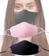 👍 versatile unisex adjustable face mask - reusable & washable - comfortable & breathable face cover logo