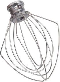 img 1 attached to 🥚 Kitchpower K45WW Wire Whip Attachment: Stainless Steel Egg Cream Stirrer and Flour Cake Balloon Whisk for KitchenAid Tilt-Head Stand Mixer