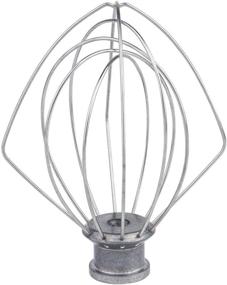 img 4 attached to 🥚 Kitchpower K45WW Wire Whip Attachment: Stainless Steel Egg Cream Stirrer and Flour Cake Balloon Whisk for KitchenAid Tilt-Head Stand Mixer