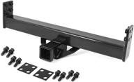 🚗 rugged ridge trailer hitch, xhd rear bumper, 2-inch | 1976-2006 jeep cj/wrangler yj/tj logo