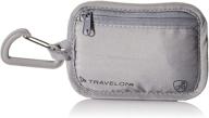 🔒 enhanced safety travel companion: travelon rfid blocking stash pouch logo