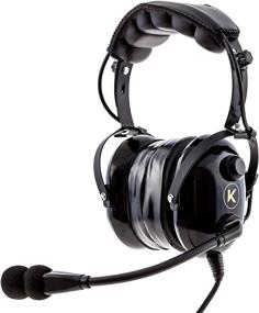 img 1 attached to 🎧 KORE AVIATION KA-1 Gel Ear Seal PNR Pilot Aviation Headset with MP3 Support and Carrying Case - Premium Quality