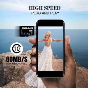 img 2 attached to 📷 High-Speed 128GB Micro SD Card with Card Adapter for Camera, Phone, Computer, Dash Camera, Tachograph, Tablet, and Drone - Boosted Memory MicroSD Card