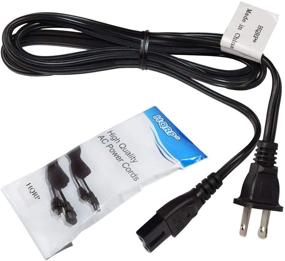 img 4 attached to 🔌 HQRP AC Power Cable Cord for VIZIO E-Series E221-A1 E241-A1 E291-A1 E320-A1 E370-A0 E390-A1 E420-A0 E470-A0 LED HDTV [UL Listed] + HQRP Euro Plug Adapter