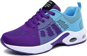 img 4 attached to FJPTREN Fashion Running Sneakers Training