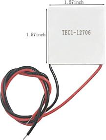img 2 attached to TEC1 12706 Thermoelectric Heatsink Cooling Peltier