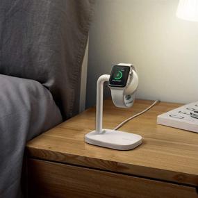 img 3 attached to 📱 UGREEN Apple Watch Desktop Charging Stand Holder with Night Stand Mode - Compatible for Watch Series 6 SE 5 4 3 2 1