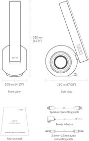 img 2 attached to Enhanced Edifier Exclaim E10 Bi-Amped 2.0 Speaker System