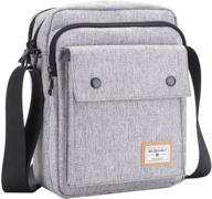 casual waterproof crossbody purse shoulder bag - ideal gift choice for family, friends and school logo