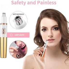 img 2 attached to Trimmer Painless Eyebrow Professional Waterproof