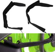 🚪 enhanced door limiting strap for jeep wrangler 2007-2020: hinge cloth tape with wire protecting harness - adjustable replacement car wiring protector logo