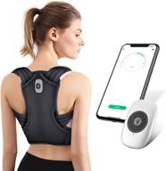 👨 smart posture trainer: pose up posture corrector with adjustable angle, hunchback reminder, and comfortable upper back brace for men and women - xl size (38"-48") - promotes pain relief and improved posture логотип