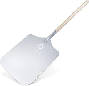 img 4 attached to 🍕 CulinaryInStyle Large Metal Pizza Spatula - 14"x16" Pizza Peel for Pizza Stone with Removable Long Handle - Aluminum Pizza Paddle and Bread Peel - Essential Pizza Tools and Metal Spatula