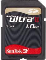 💾 sandisk 1gb ultra ii sd memory card (retail package) for enhanced digital security logo