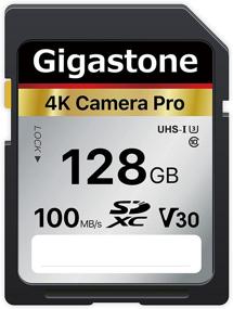 img 4 attached to 💾 High Speed Gigastone 128GB SDXC Memory Card: Ideal for 4K Ultra HD Video, Compatible with Canon, Nikon, Sony, Pentax, Kodak, Olympus, Panasonic Digital Cameras