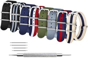 img 3 attached to CIVO NATO Strap 🎯 Packs Ballistic: Enhance Style and Durability!