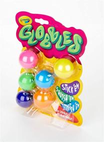 img 3 attached to 🌈 Crayola Globbles Squish Fidget Toys, Pack of 6
