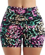 zengjo women's high waist workout shorts логотип